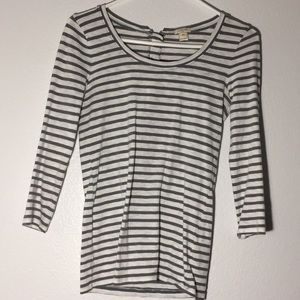 striped j.crew shirt